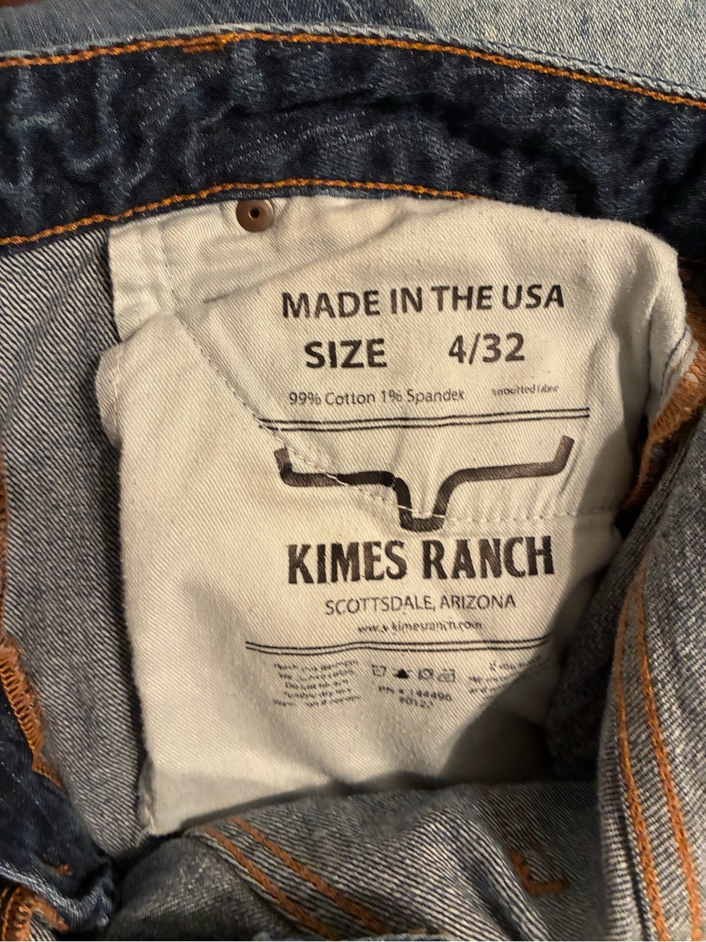 Kimes Ranch Dark Blue Boot Cut Jeans - Picture 13 of 13